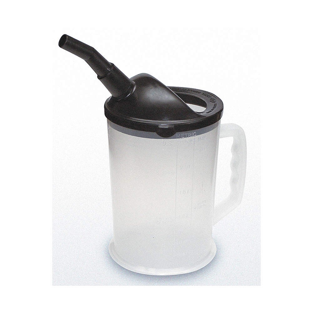 FUNNEL KING 94026 Measuring Container,87 fl oz,Angled 4CUN9