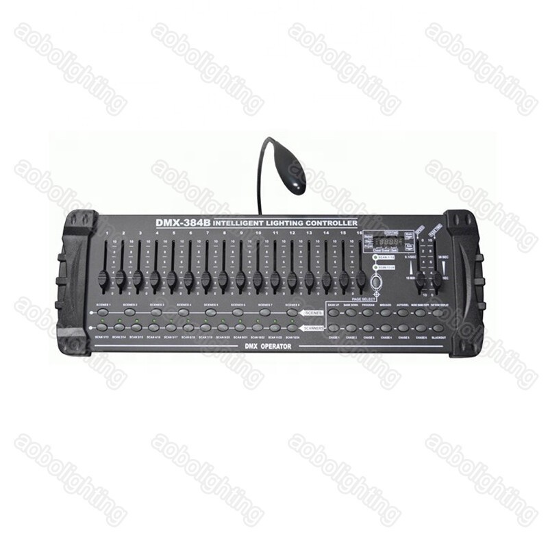 384 Channel Dmx512 controller Stage DJ Light dmx 512 controller Lighting Console