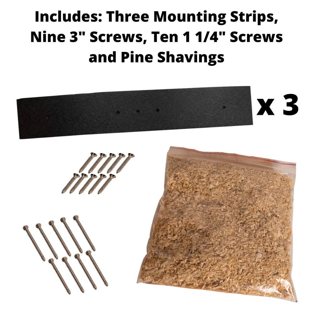 JCS Wildlife 3 Sided Platform Barn Owl Nesting Box
