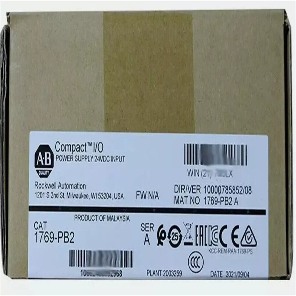 AB 1769-PB2 1769PB2 / A CompactLogix DC 2A / 0.8A Power Supply