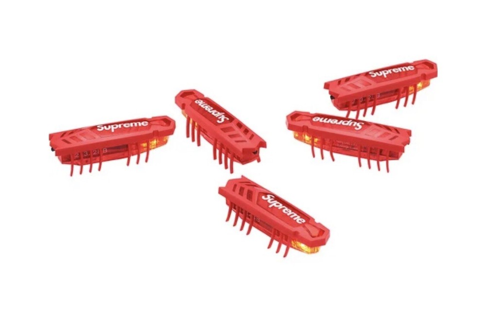 Supreme Hexbug Nano Flash 5 Pack RED 100% Authentic US exclusive SHIPS NOW