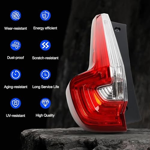 Tail Light Assembly Compatible with Honda CRV 2017 LH Driver Side 2017-2019