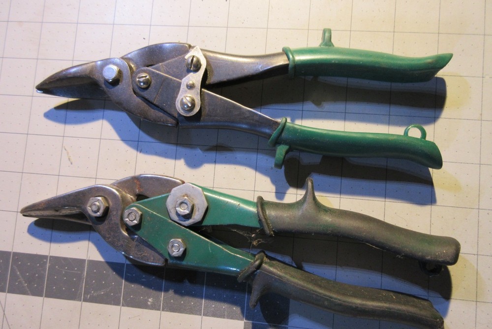 Tin Snips metal shears, lever type, prior owned
