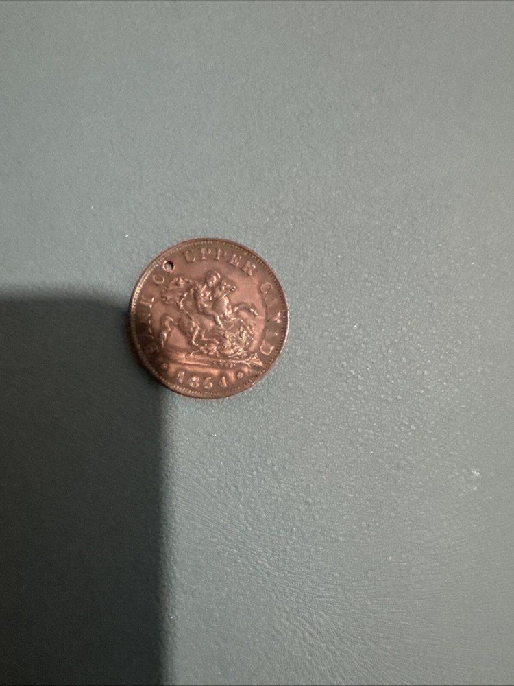 1854 Upper Canada Coin