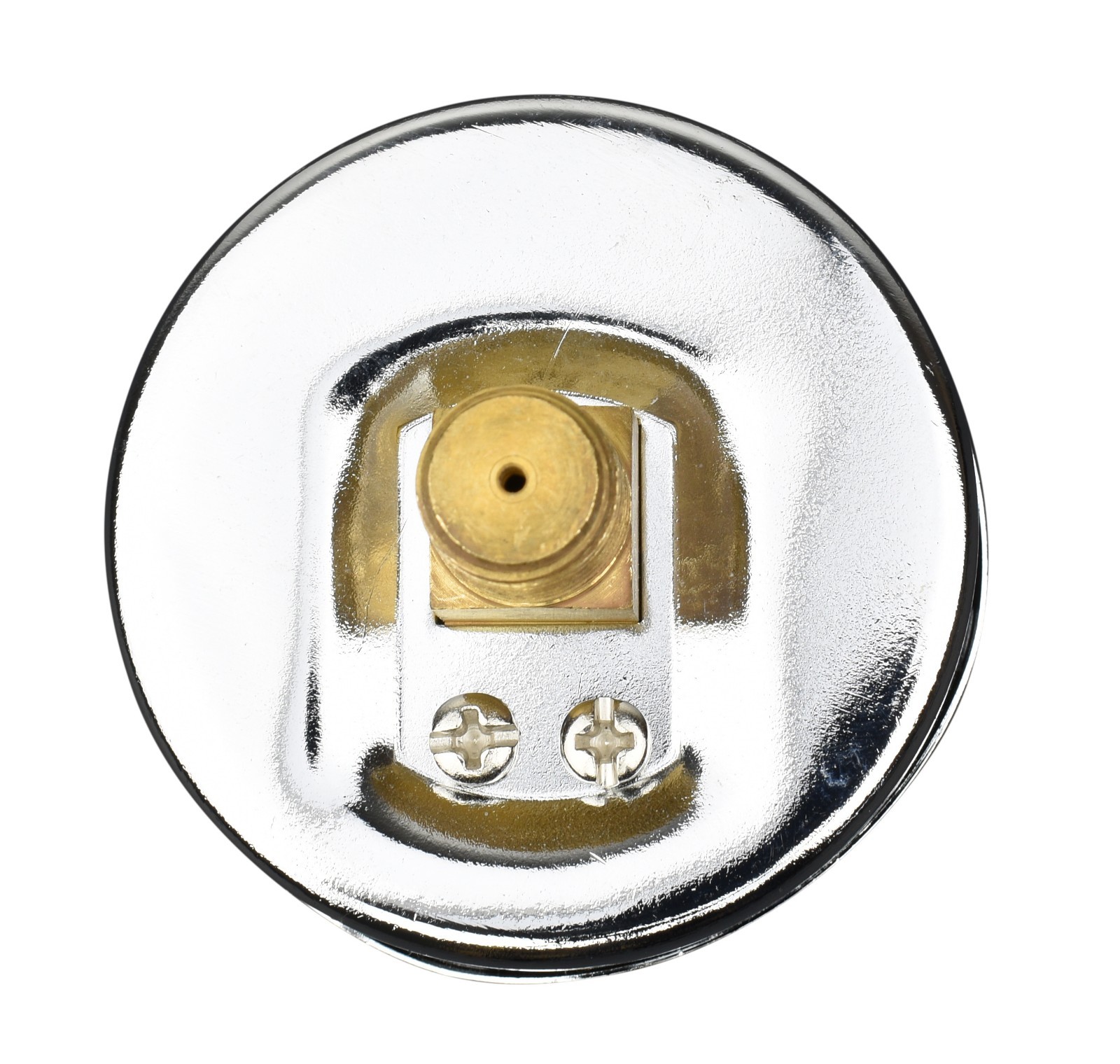 2" Pressure Gauge - Chrome Plated Steel Case, 1/4"NPT, Back Mnt. 160 PSI