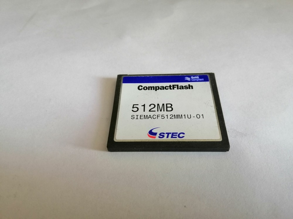STEC 512MB CompactFlash CF Card Memory CARD 512MB 512MM1U