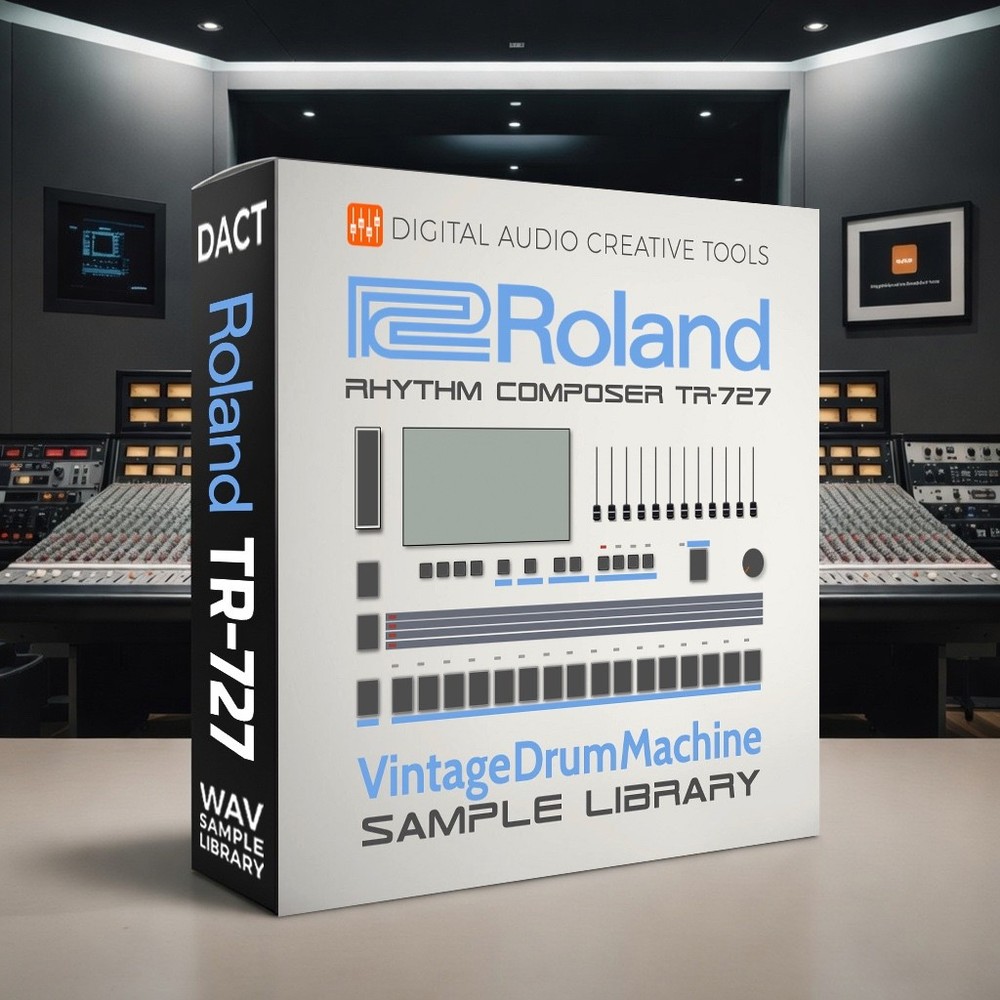 Roland TR-727 Drum Machine Sample Library