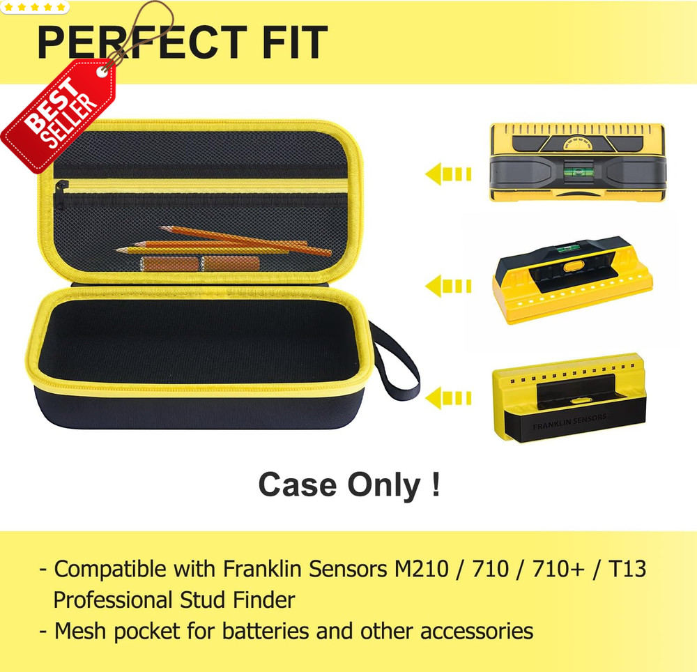 Franklin ProSensor M210 710+ Stud Finder Case Storage Bag - US