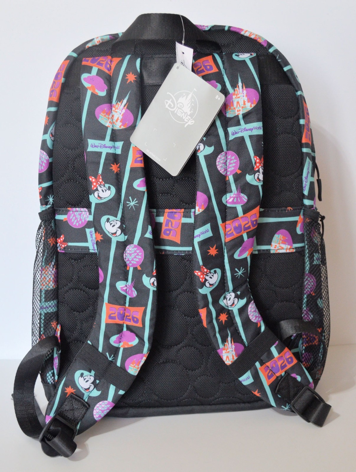 Disney Parks 2026 Mickey Mouse and Minnie Mouse Backpack NEW