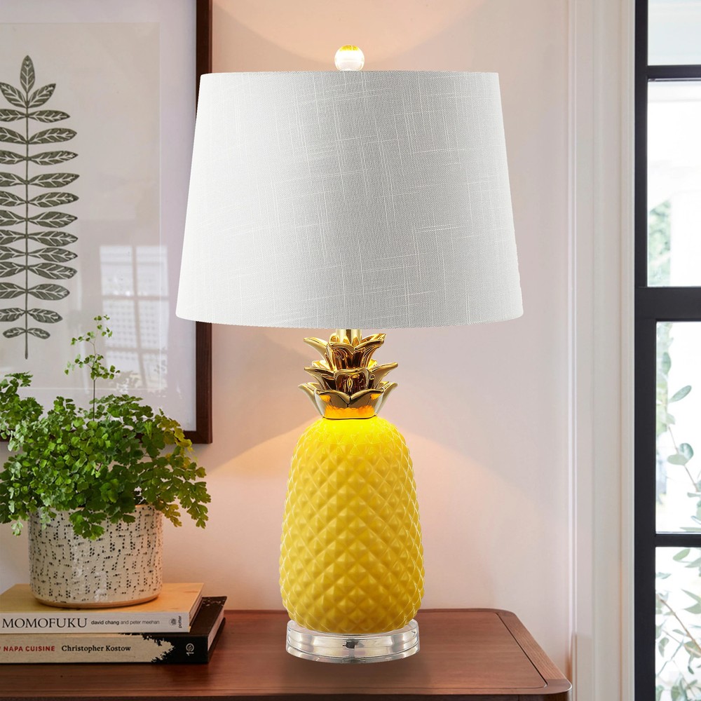 Winnie 23" Ceramic LED Table Lamp, by JONATHAN Y