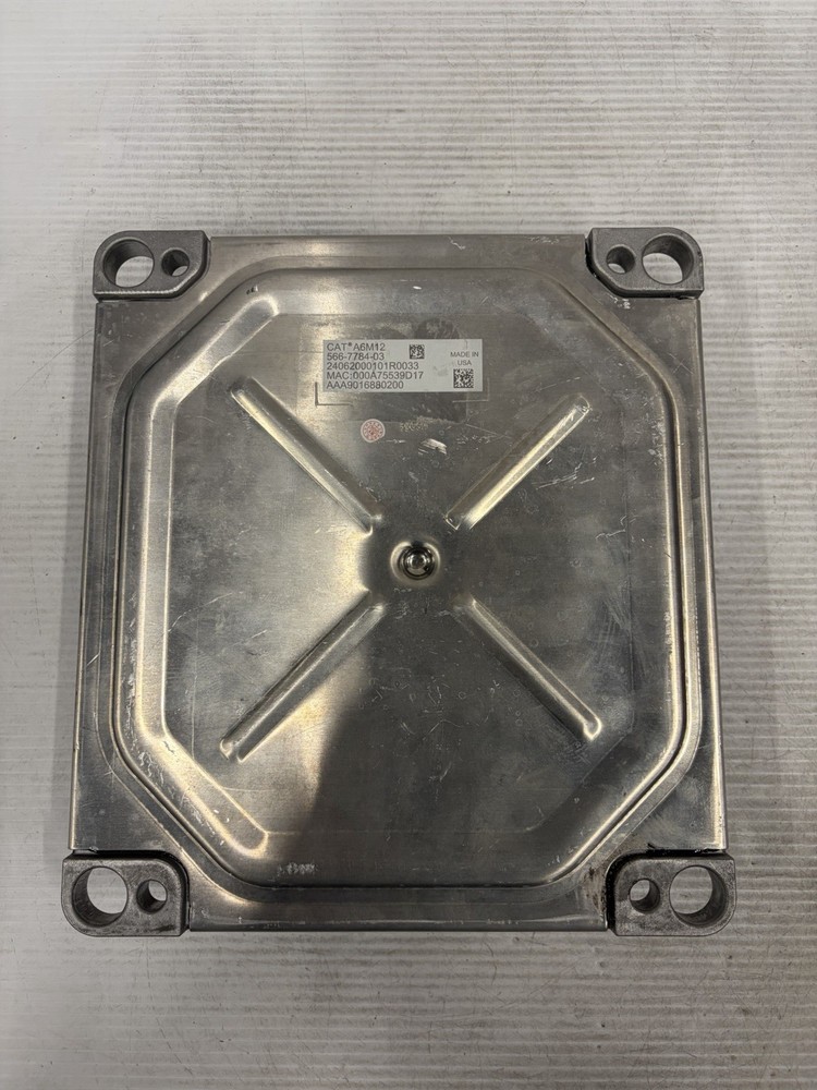 CATERPILLAR A6M12 ENGINE COMPUTER CONTROL UNIT MODULE ECU ECM OEM 566-7784-03