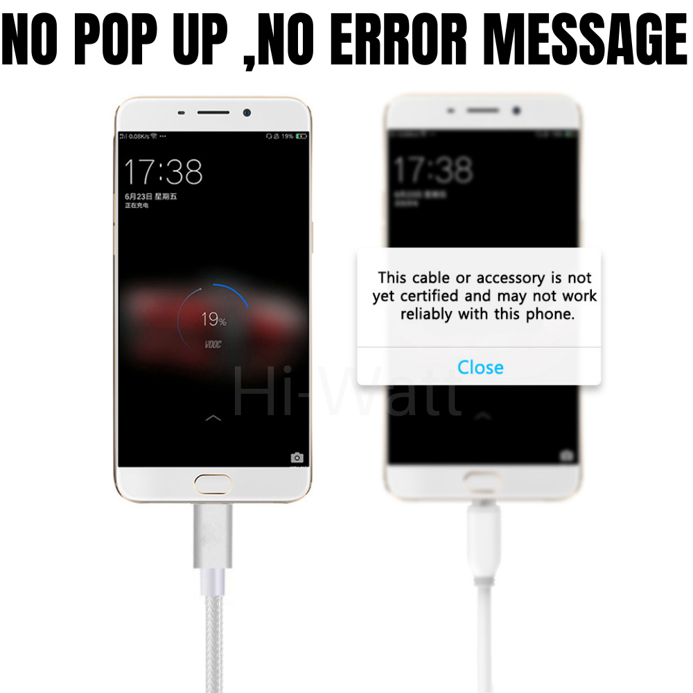 3 PACK 10Ft Extra Long Micro USB Cable Fast Charge Android Charger Charging Cord