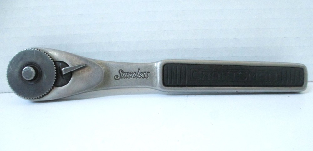 Craftsman STAINLESS Quick Release 3/8” Ratchet 43762