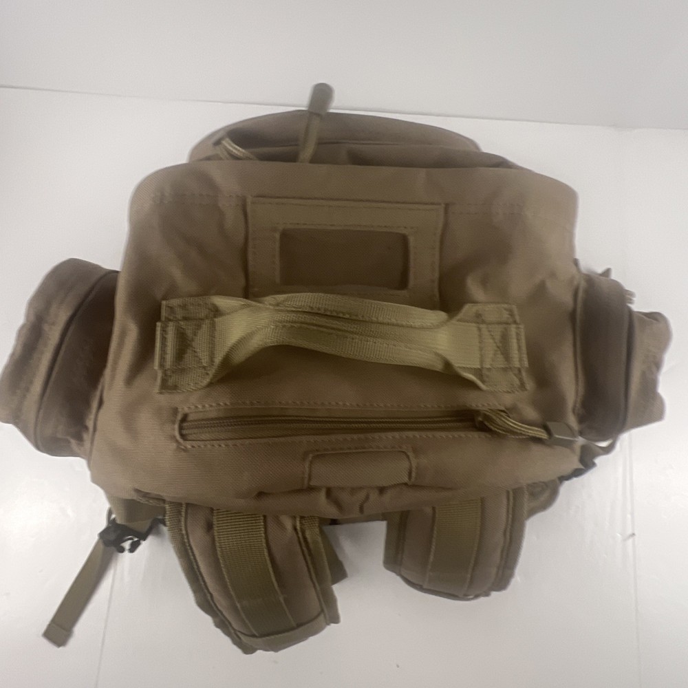 Allen Tactical Backpack Tan Hydration Compatible Adjustable Strap LE Military