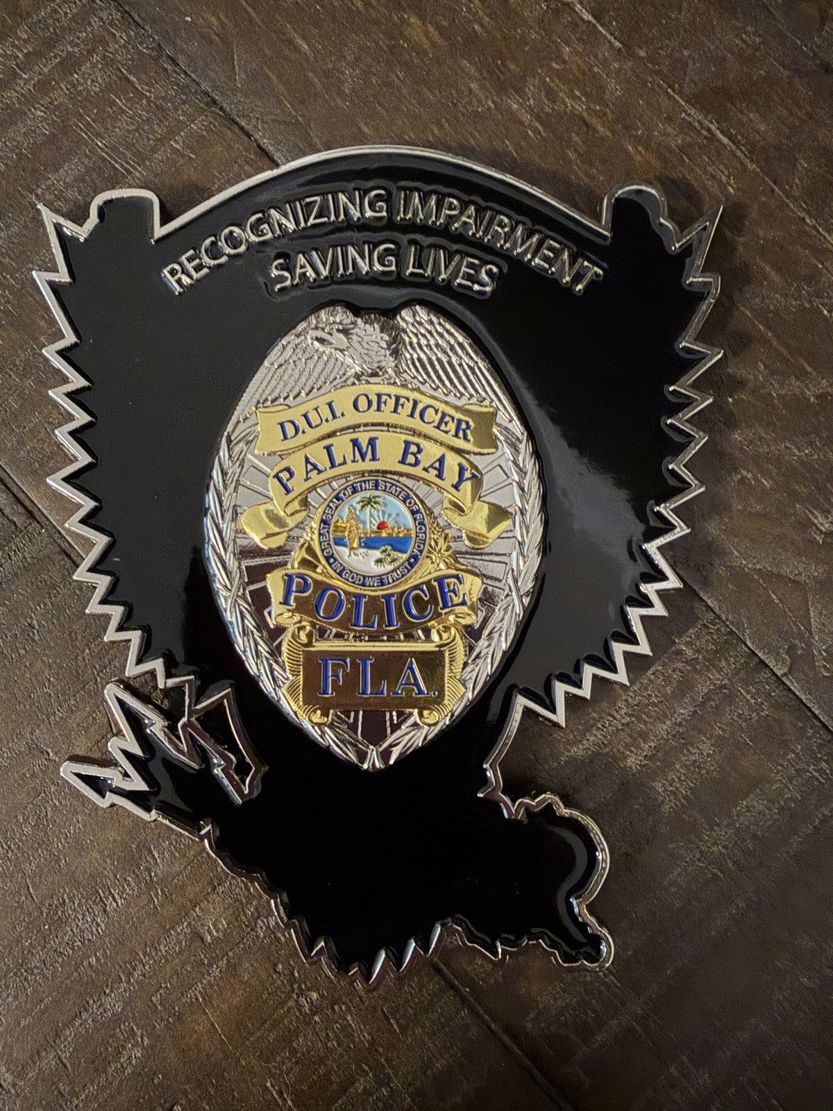 NEW Palm Bay Police DRE Law Enforcement Challenge Coin
