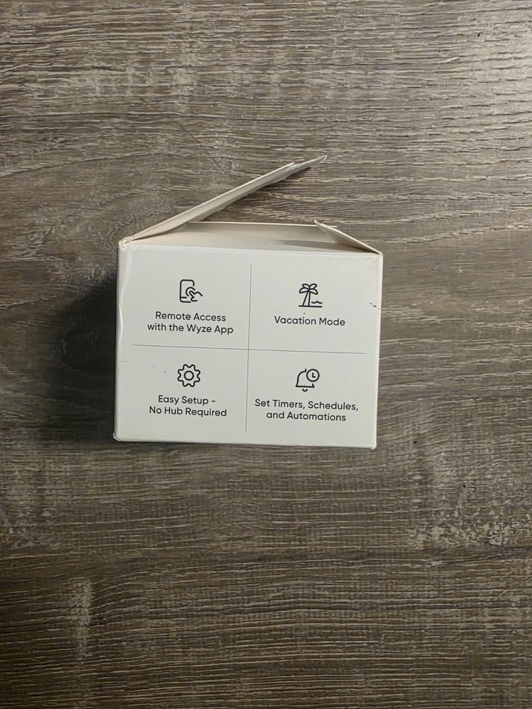 WYZE WLPP1CFH-1 Smart Plug - White New Open Box
