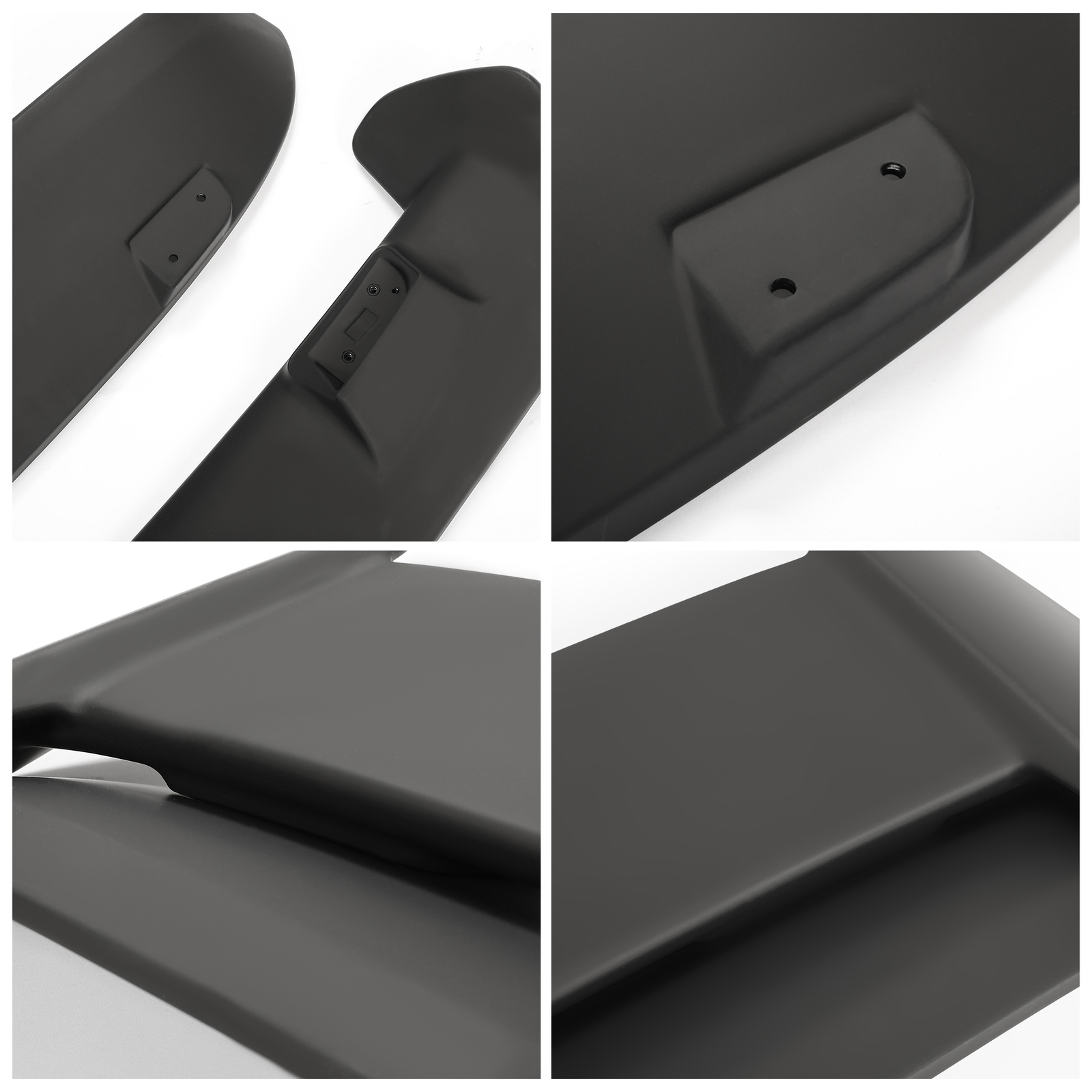 R Style Rear Trunk Lid Roof Wing Spoiler Painted ABS For Civic Hatchback 96-00