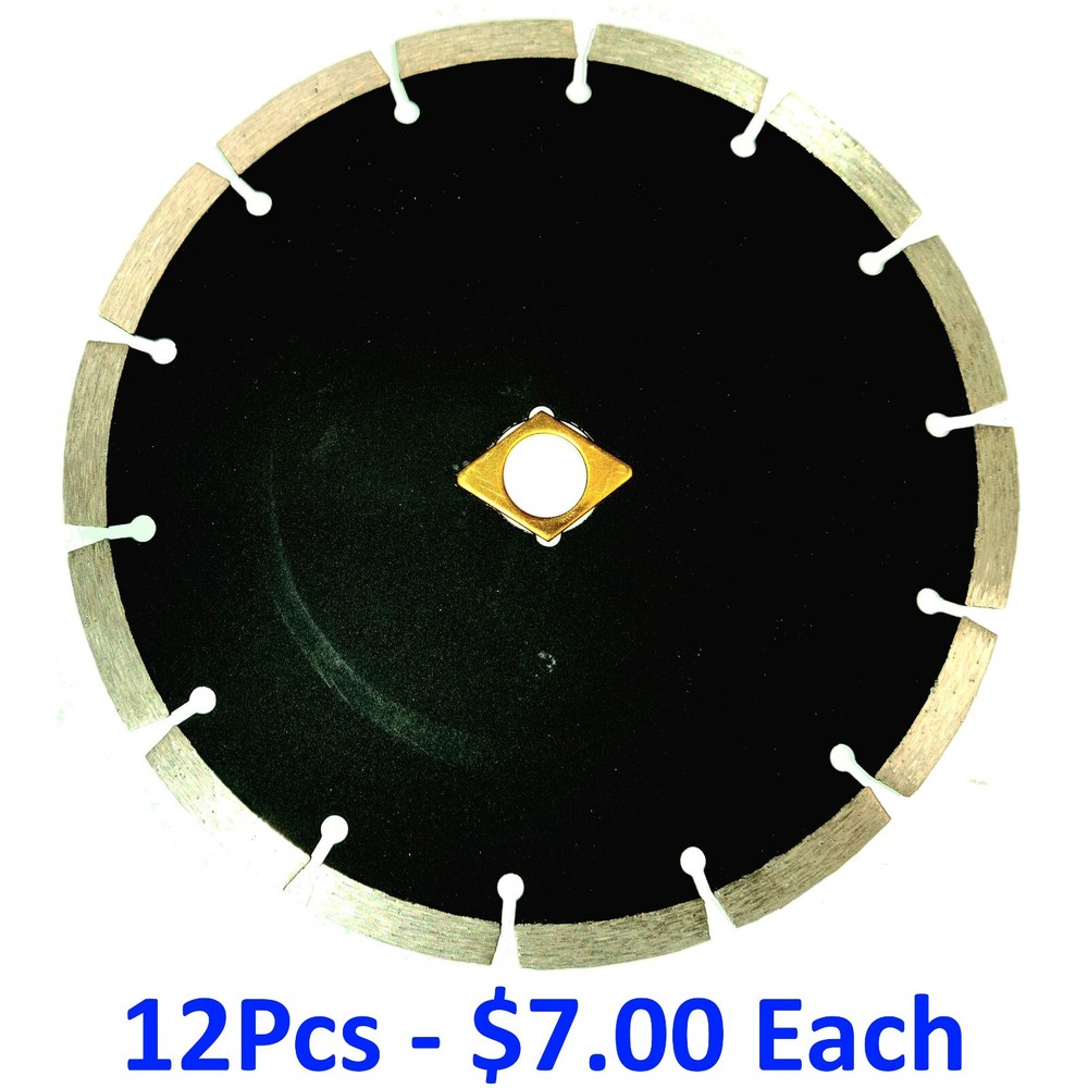 7"  Segmented Diamond Saw Blade [12Pcs for $7.00 Each]