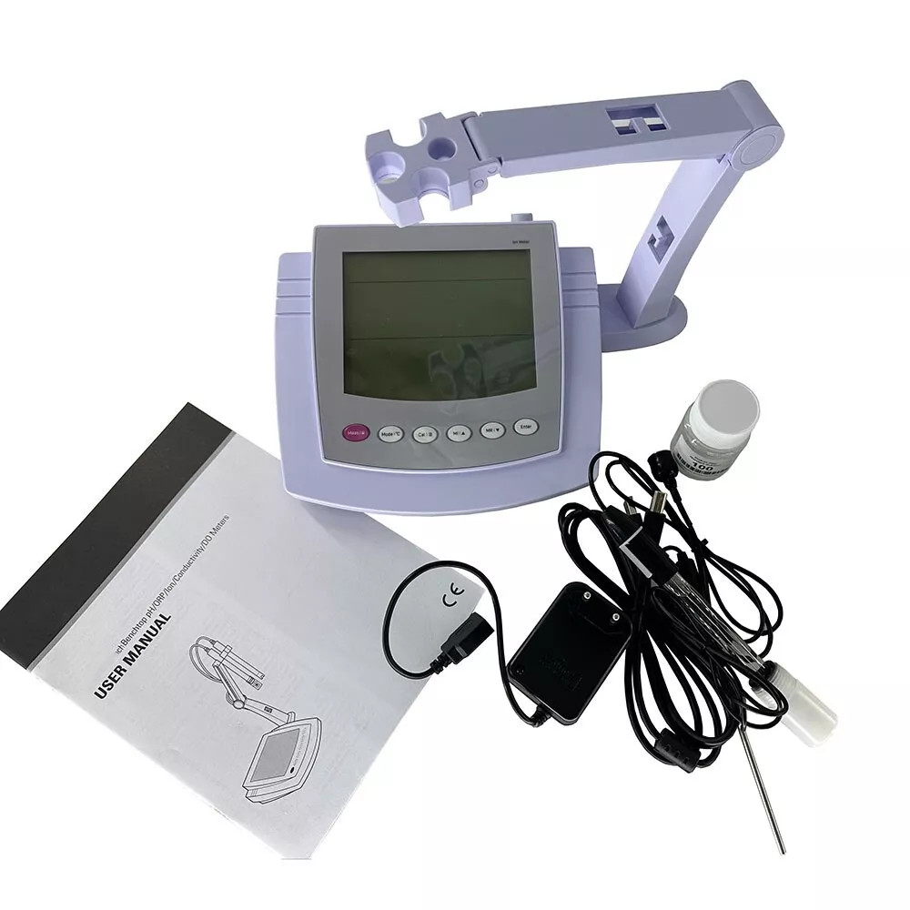 Nitrate Ion Meter with Standard Fluid 500 Groups Data USB Interface Output