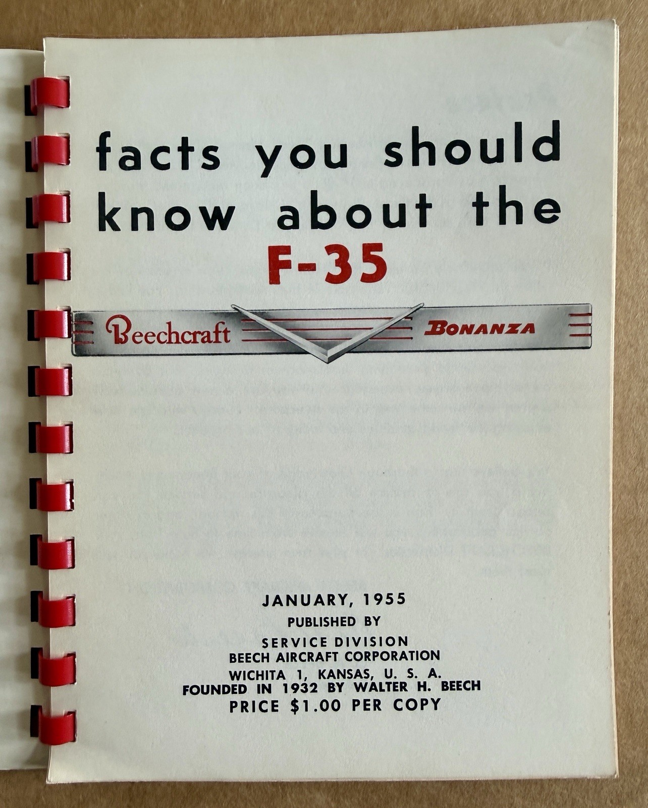 Beechcraft Bonanza 1955 Handbook Manual Facts You Should Know About The F-35
