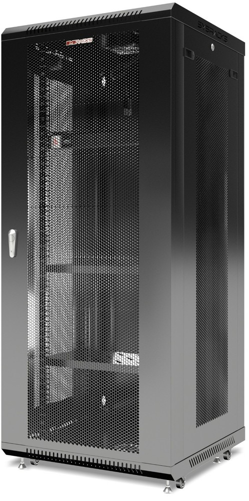 Server Rack 27U Wall Mount Cabinet Locking Networking Data Enclosure VENTED Door