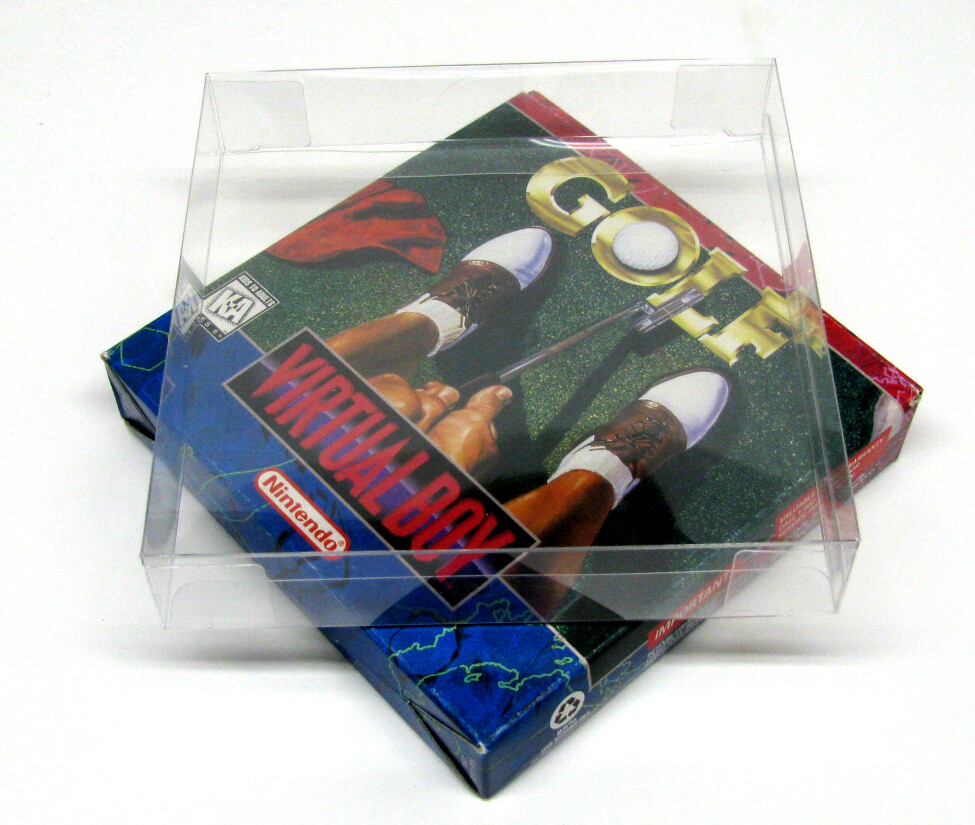 25x NINTENDO VIRTUAL BOY CIB GAME BOX - PROTECTIVE BOX PROTECTOR SLEEVE CASE