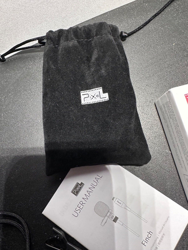 Finch Pixel Lavalier Microphone 1.5m 4.92ft for iPhone or iPad Lightning Connect