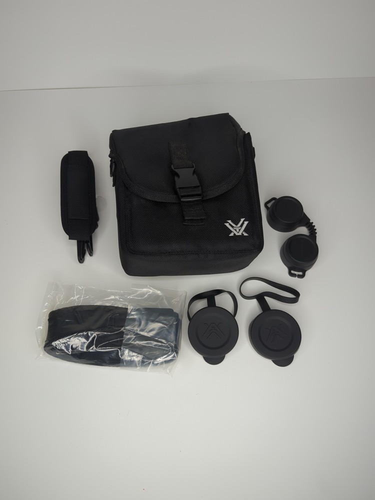 New Vortex Binocular Nylon Case with Removable Strap And Lens Covers