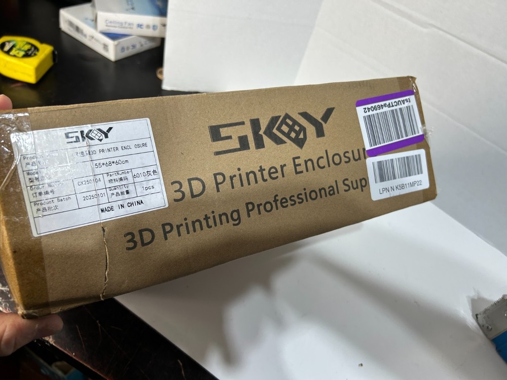 Bambu Lab A1 3D Printer Enclosure LED Light Hygrothermograph Fireproof Dustproof