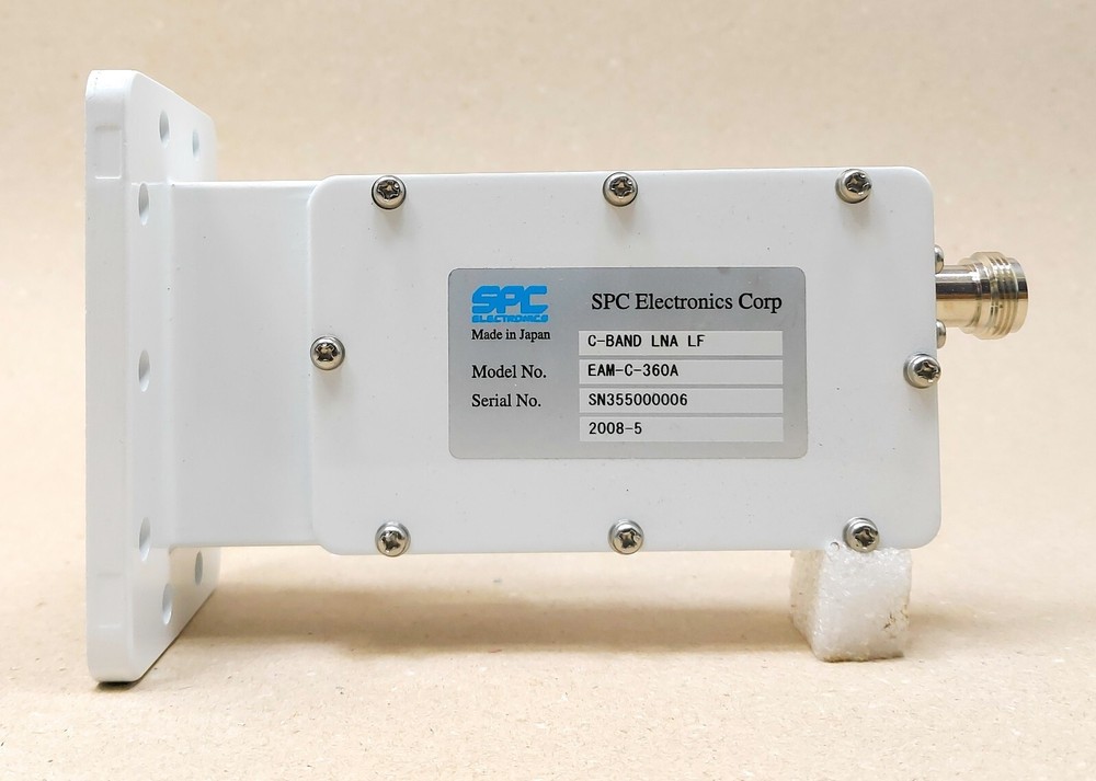 SPC Electronics Corp. EAM-C-360A C-Band LNA LF Low Noise Amplifier