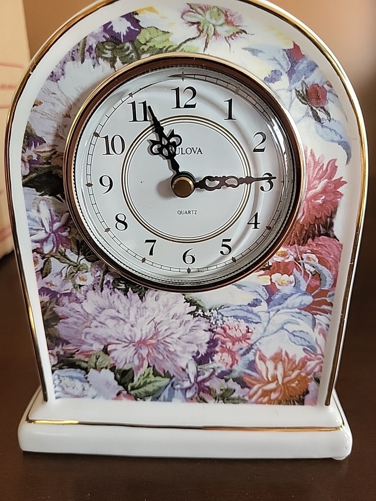 Bulova Ceramic Clock