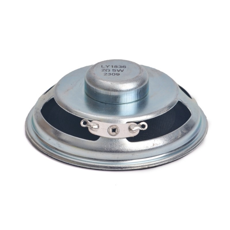 Loudspeaker 5W 2ohm 2.5inch Round Shape Replacement Loudspeaker Full