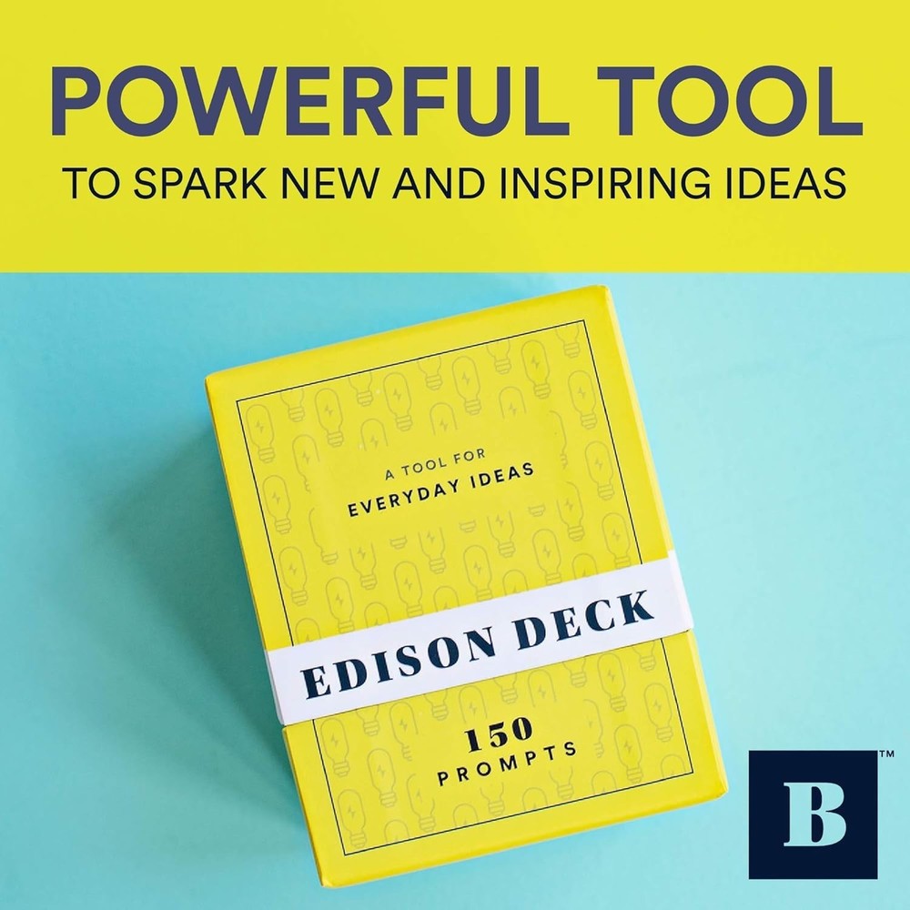 BestSelf Inspiration Boxes~ Edison Deck + Wordsmith Deck ~ 150 Prompt Cards Each