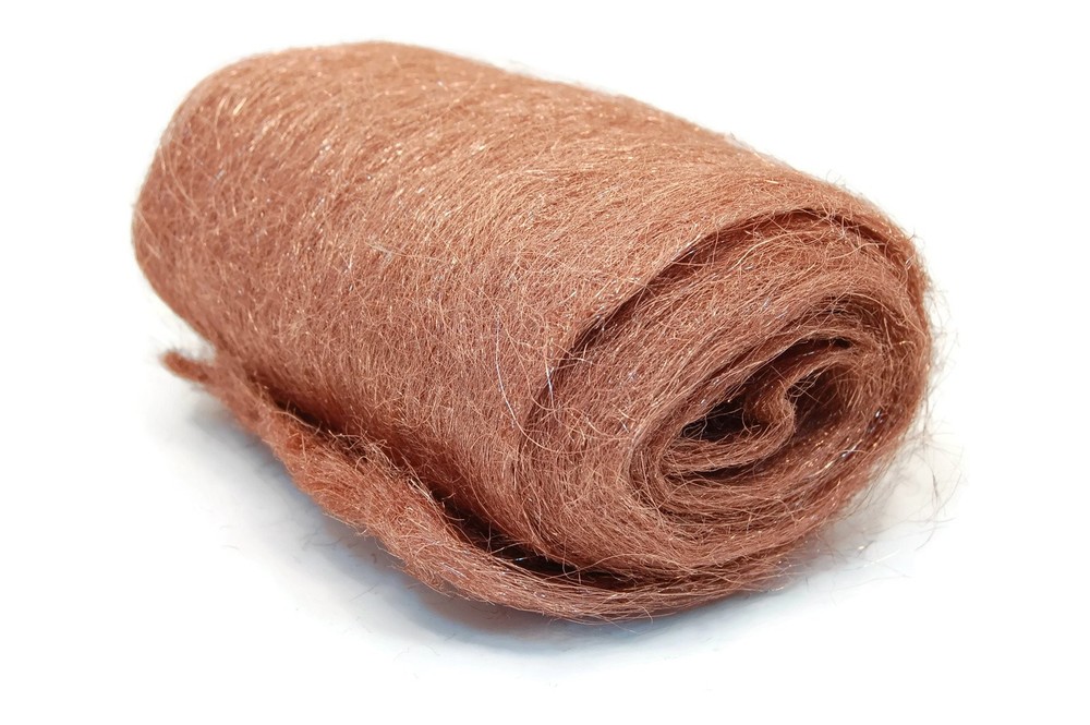 Copper Wool 3.5 Oz Skein/Pad -by Rogue River Tools. (FINE Grade) Fine,