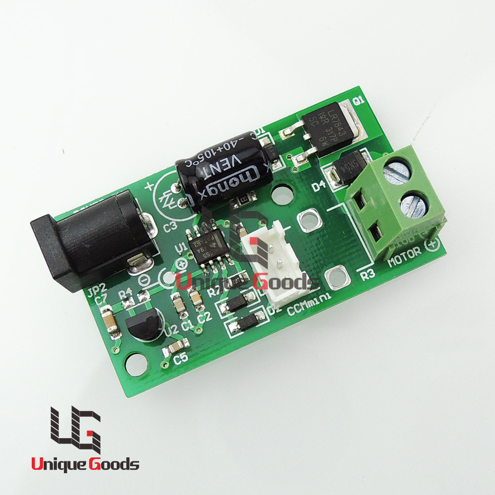 6-24V 3A DC Motor Speed Driver Controller Reversible PWM Regulator with Switch