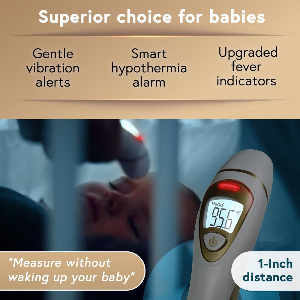 Pro Series | Ear Thermometer with Non-Touch Forehead Function | Superior Accu...