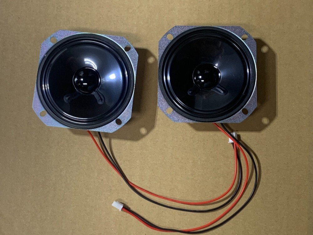 2pcs 3"inch 4Ω 2W full-range speakers