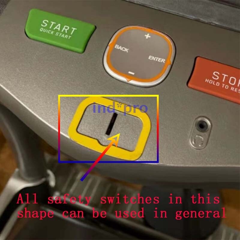 1 Pc. New Universal T-Shape Safety Switch For Johnson Treadmill