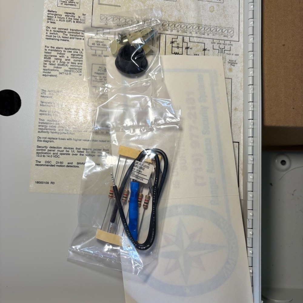 Ranger American Security Systems PC1500/50 Control Panel and 6-Zone Keypad Kit 2