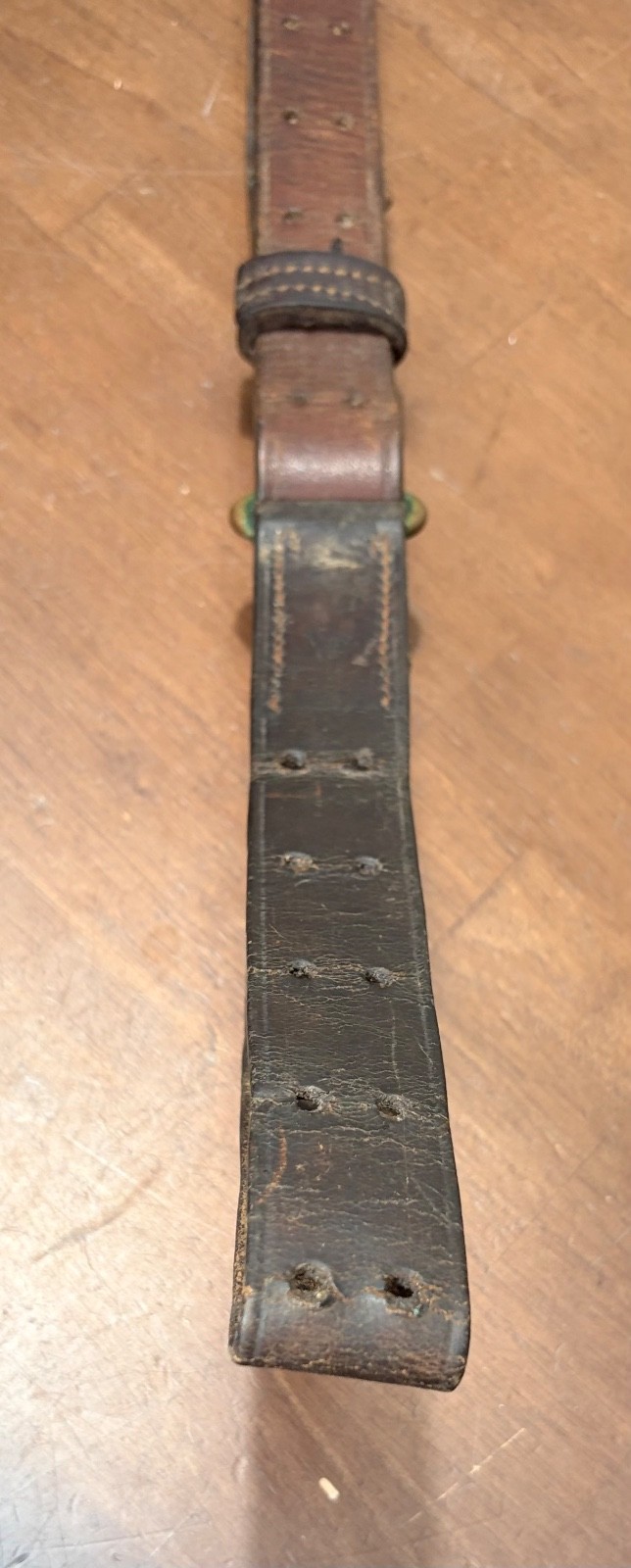 Vtg WWI US ARMY M1907 Leather Sling for M1903 Springfield Rifle