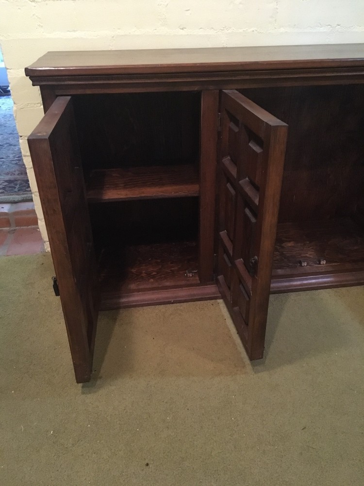 Spanish carved sideboard