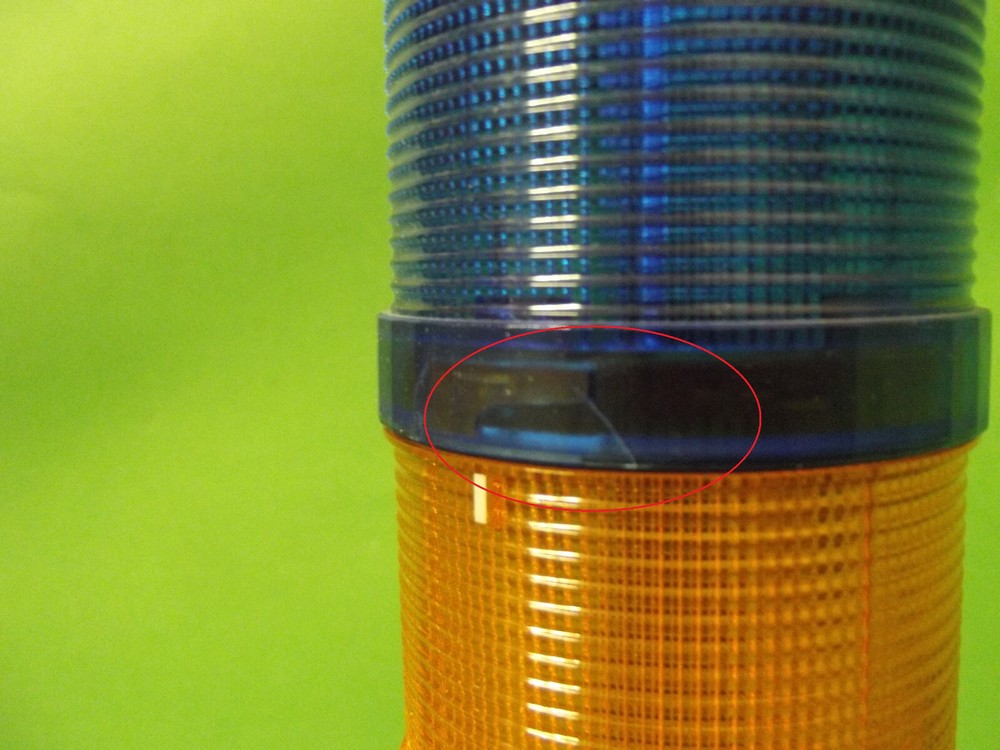 Siemens 8WD4408-0AD stack light + Cable + Connector