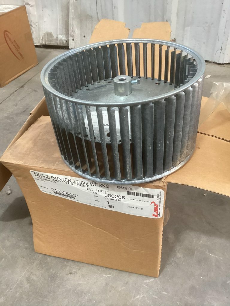 Lau Blower/Fan Wheel 01332603P DD10-6A; 1/2" Bore; 10 5/8"X 6"X 1/2" -NIB