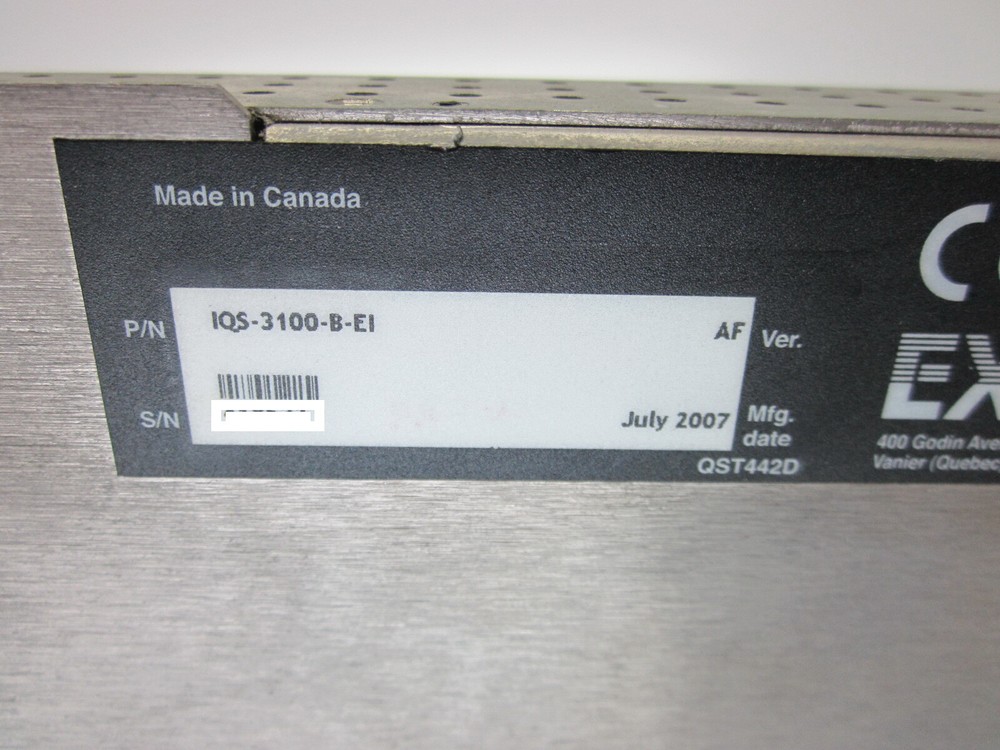EXFO IQS-3100 IQS-3100-B-EI Variable Attenuator