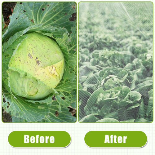 33~150ft Mosquito Garden Bug Insect Netting Barrier Bird Net Plant Protect Mesh