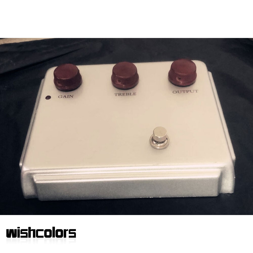 Silver Electric Guitar Effects Pedal Clone Version Single Overload Effects Pedal