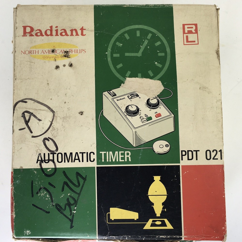 Radiant Automatic Timer PDT 021 120v Vintage