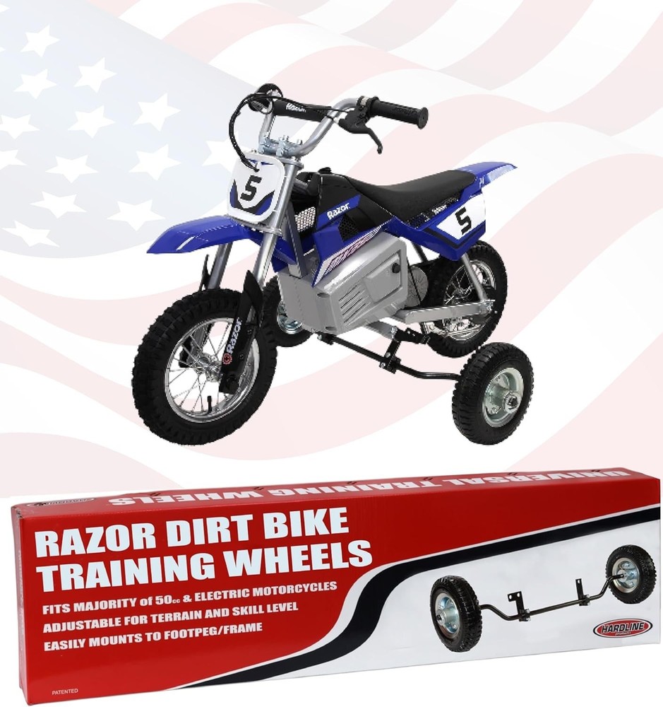 Training Wheels Upgrade for Razor Electric Motorcycles