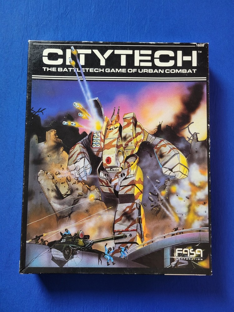 Citytech Box Set - Battletech (Complete & Unpunched) 1608