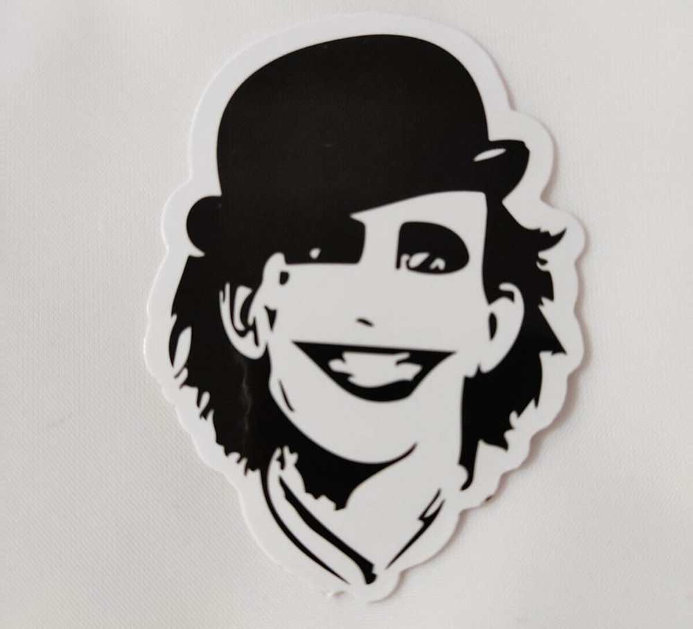 The Adicts Waterproof Glossy Vinyl Sticker decal Logo 2.5"x1.75"